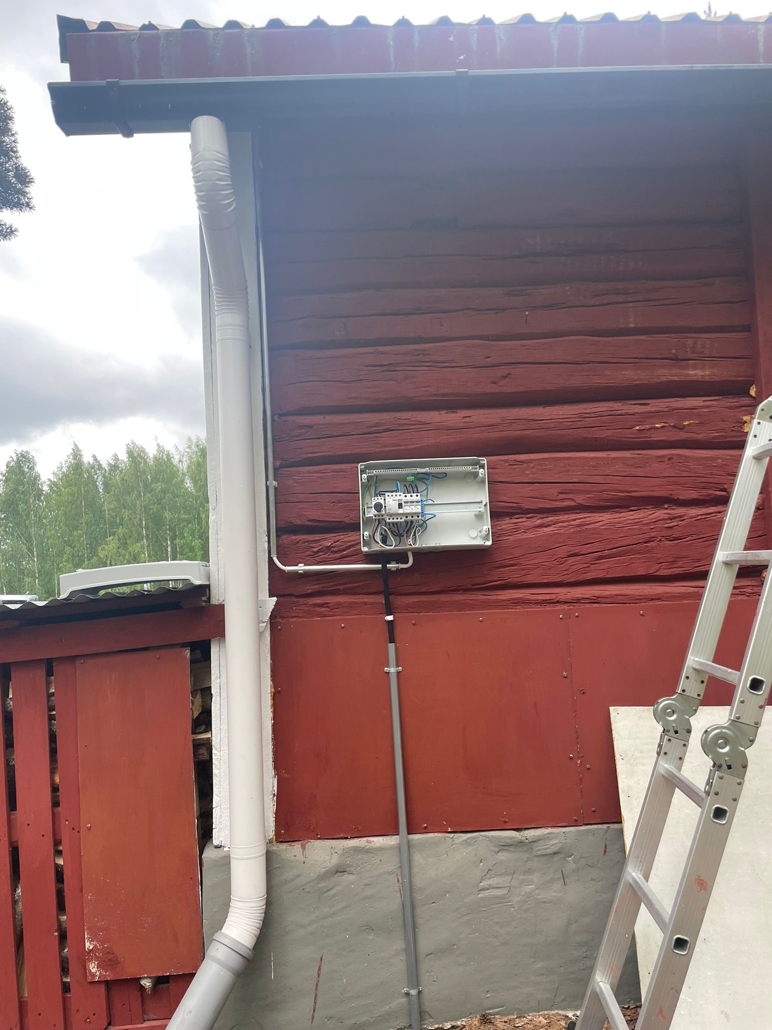 Sähköasennus mökkikohteessa